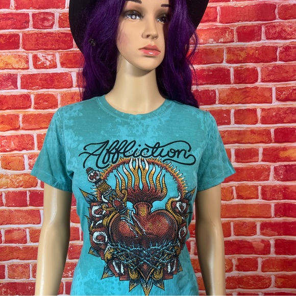 Affliction Women’s T-Shirt - Picture 12 of 14